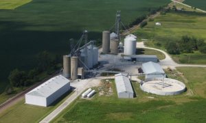 Aerial view of Bryce Ludlow Co-op location